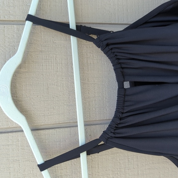 Aqua Green Target Romper Swimsuit One Piece Black Women's Size 24W NWOT - Picture 6 of 16